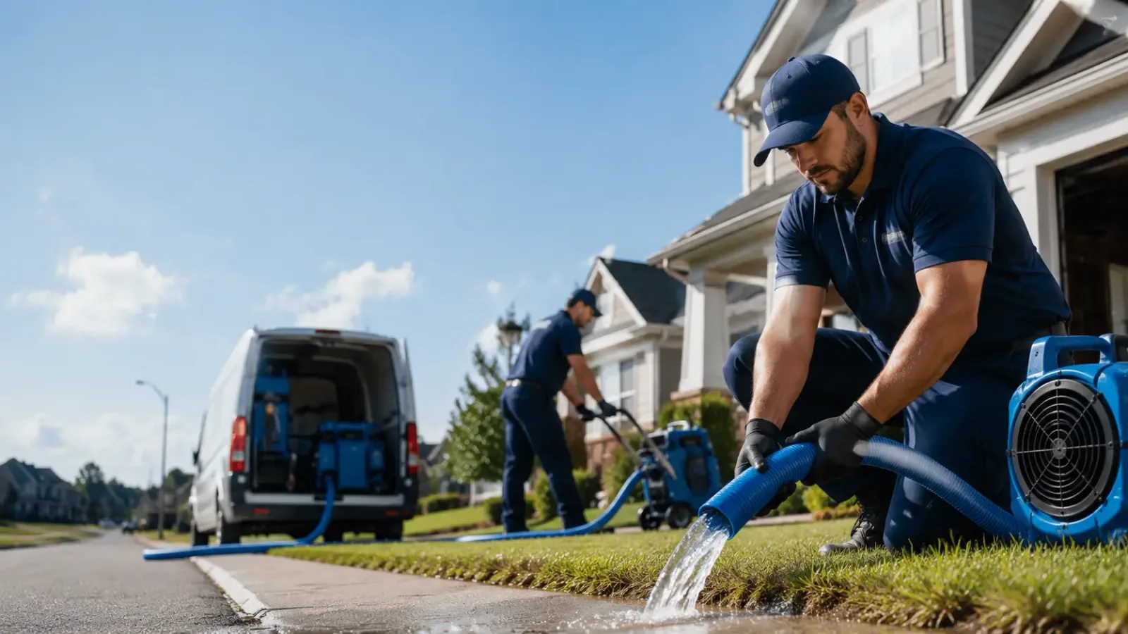 Flood Damage Restoration in Hood, CA